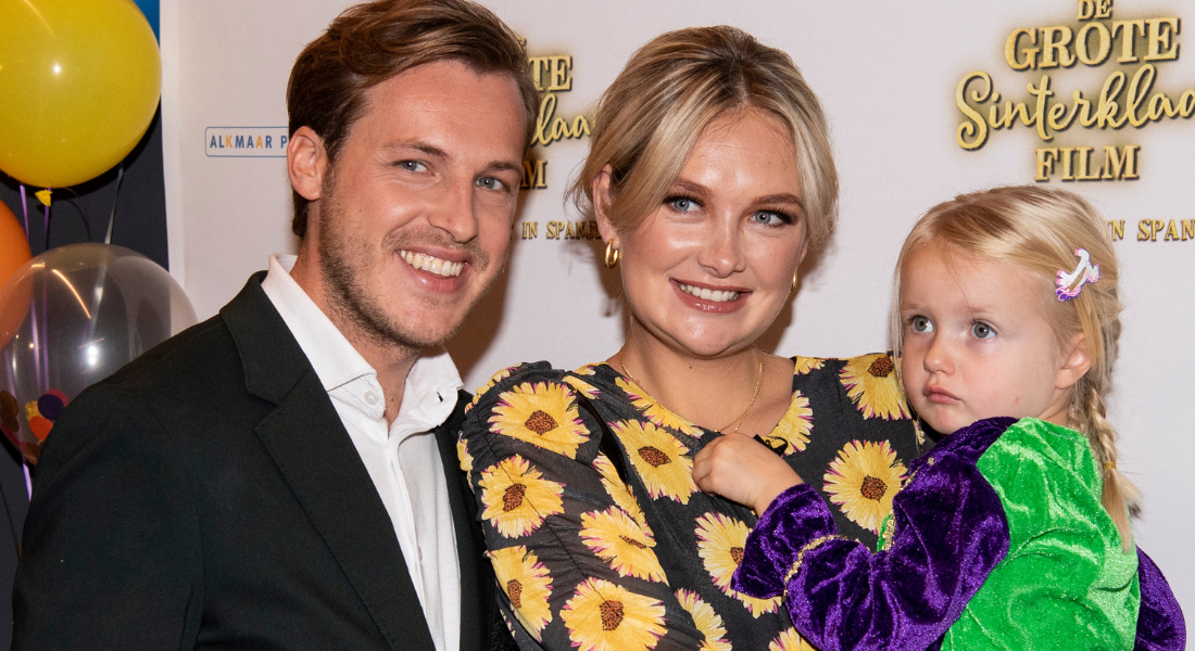 Leroy Molkenboer deelt té schattige foto van pasgeboren Vivé Grazia