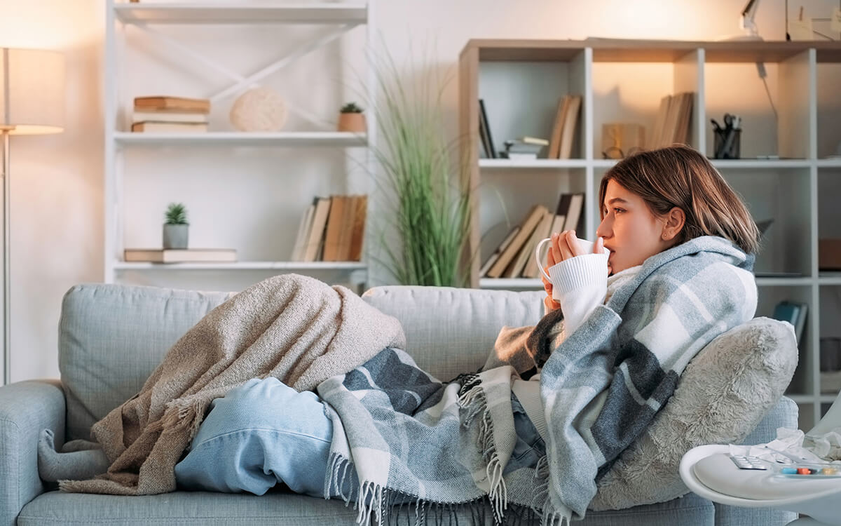 5 trucjes om snel van je verkoudheid af te komen